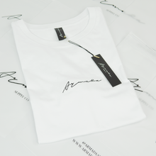 Load image into Gallery viewer, Signature Crop Tee - White
